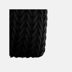 Peseira de Tricot Neville - Preta