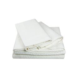 Colcha Cotton Spina Branca - Queen