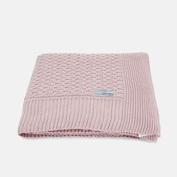 Peseira de Tricot Maxime com Porta Travesseiro - Nude