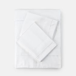 Jogo de Cama Algodão Casal 400 fios Biancheria Luxo