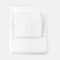 Jogo de Cama Algodão King 400 fios Muguet Blanc