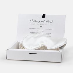 Máscara para Olhos de Seda Pura Mulberry