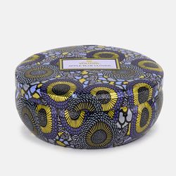 Vela Voluspa Lata 3 Pavios Apple Blue Clover 60 horas