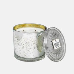 Vela Pote Vidro G 150h Silver Birch Peppercorn