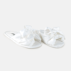 Chinelo Cetim Vegano Offwhite - P