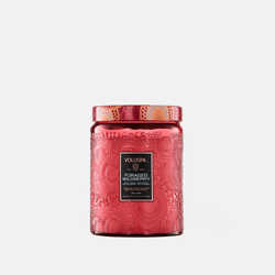 Vela Pote Vidro G 100h - Relevo Foraged Wildbarry