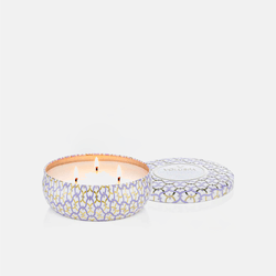 Vela lata 3 pavios Voluspa - 60h Mountain Lavender e Chamomile
