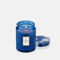 Vela pote vidro G Voluspa - 100h Mediterranean Lemon