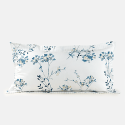 Capa para Almofada de Cama Algodão Retangular 230 Fios Liberty