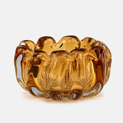 Vaso Vidro Ambar