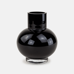 Vaso de Vidro Preto Tango