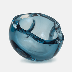 Adorno Murano Seatle Azul - G