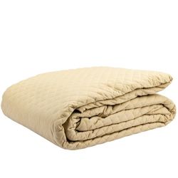 Colcha Queen Petit Losango Bege