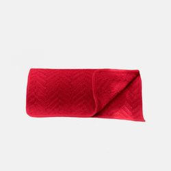 Peseira de Tricot Empório - Vermelha