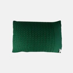 Porta Travesseiro Tricot Neville Verde