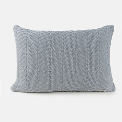 Almofada de Tricot Cinza Empório