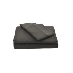 Capa de Duvet Lino Chocolate  Solteiro