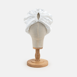 Touca Cetim Vegano Off White