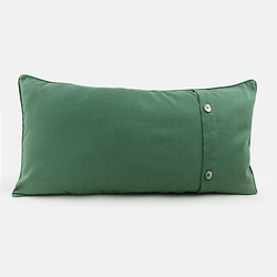 Capa para Almofada de Cama Retangular Linen Vert