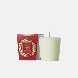 Refil Vela Copo Vidro Classico Goji Tarocco Orange - 60h