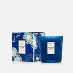 Vela copo de vidro Voluspa - 60h Mediterranean Lemon
